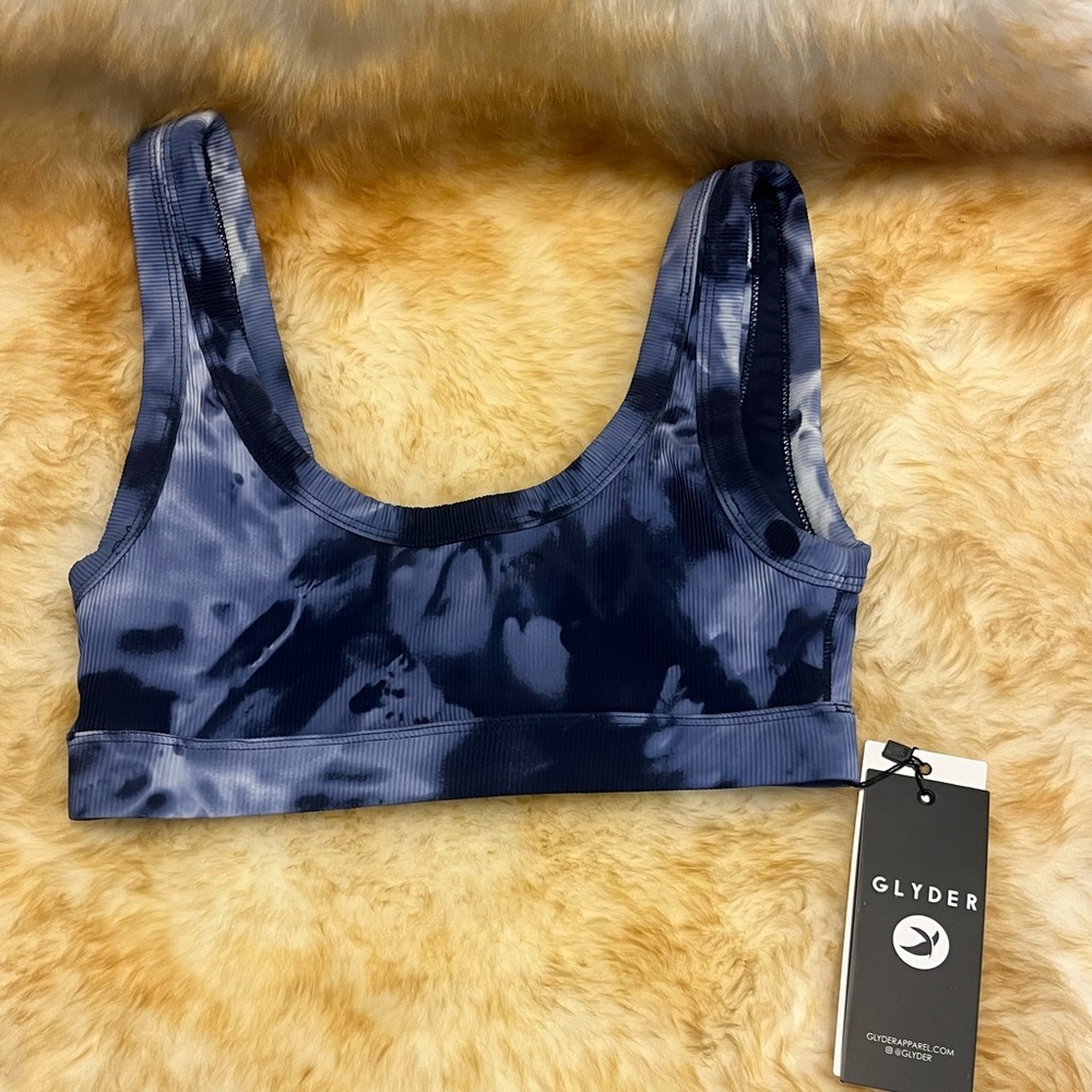 NWT Glyder Ease Bra -‎ Nautical Wash - Size XS 💙 - Picture 4 of 9
